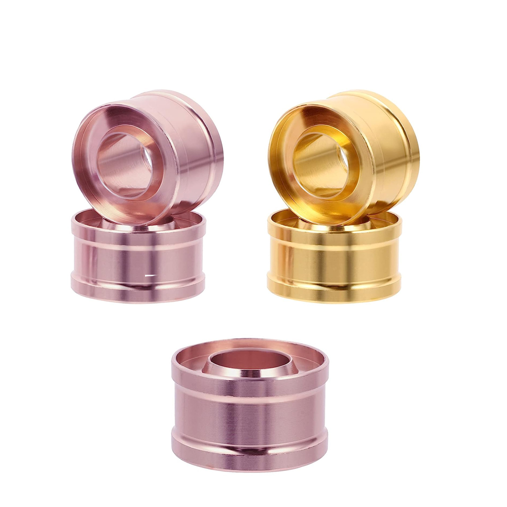 Herramientas de manualidades de bricolaje de ring de aluminio de molde de lápiz labial de silicona