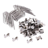  Clip de acristalamiento de invernadero de acero inoxidable 304/301 W Kit de clips tipo