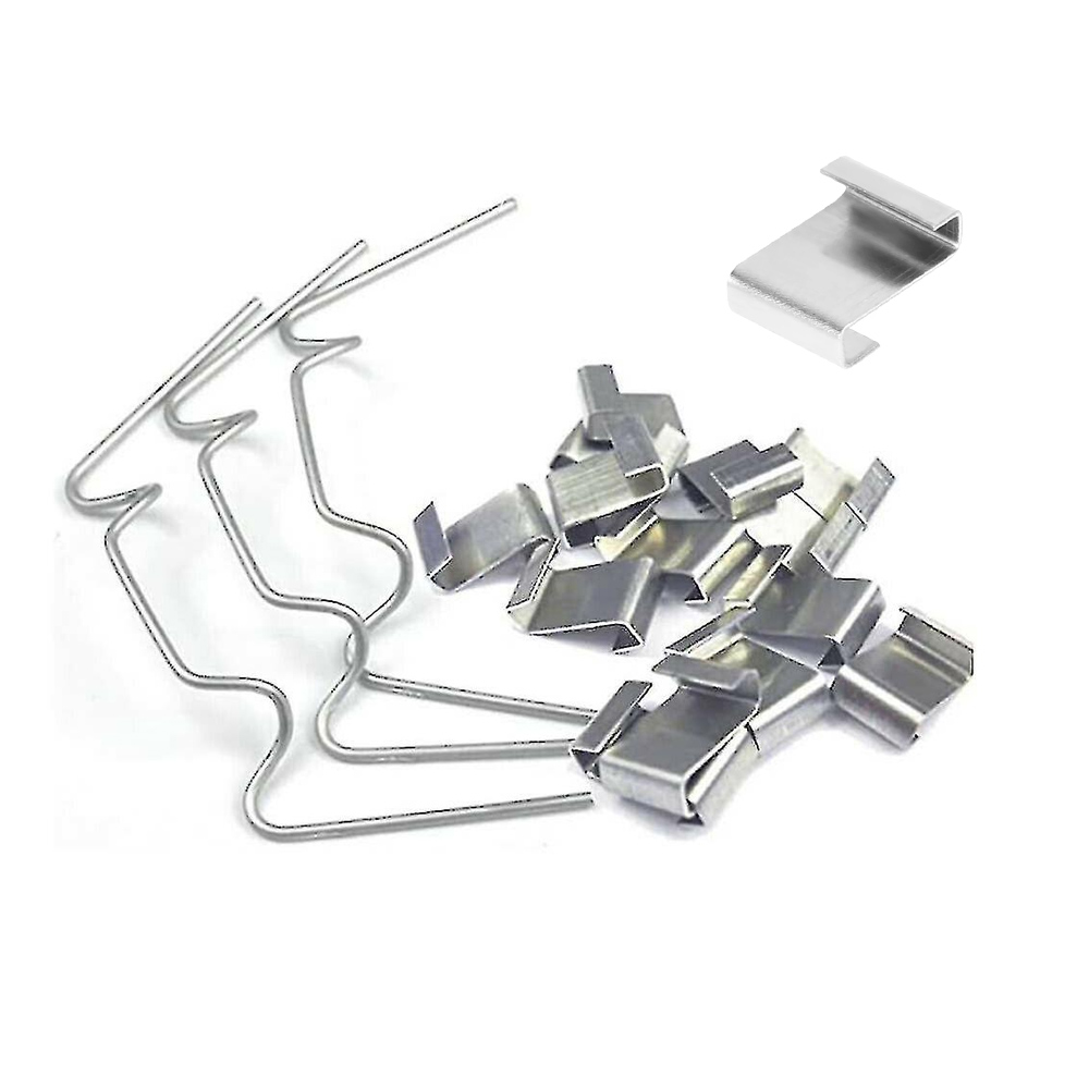  Clip de acristalamiento de invernadero de acero inoxidable 304/301 W Kit de clips tipo